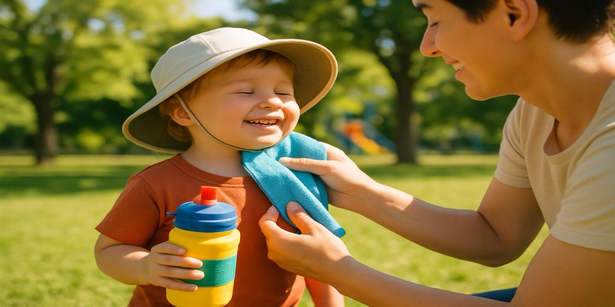 子どもの熱中症対策グッズおすすめ — 冷却・水分補給・暑さ対策