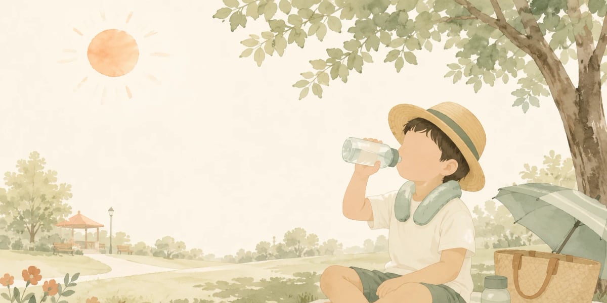 こどもの熱中症対策|幼児がなりやすい理由と予防・応急処置【2026年版】