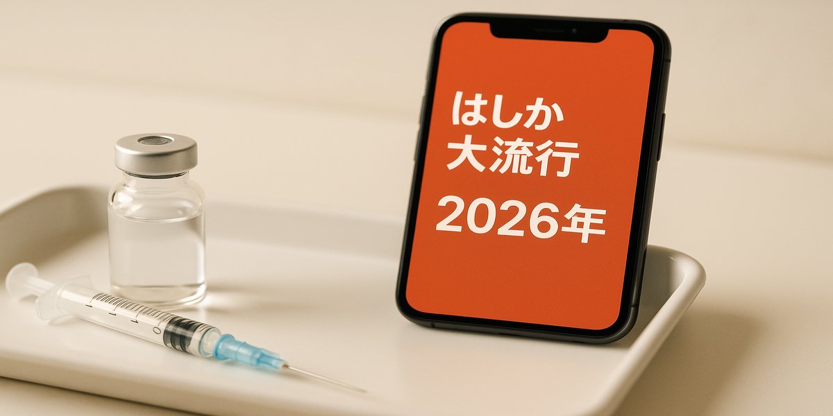 麻疹(はしか)2026年流行 — 症状・ワクチン・予防の全知識