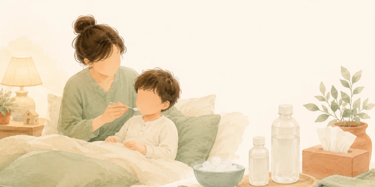 子どもの経口補水液ガイド — OS-1・アクアライトの違いと飲ませ方