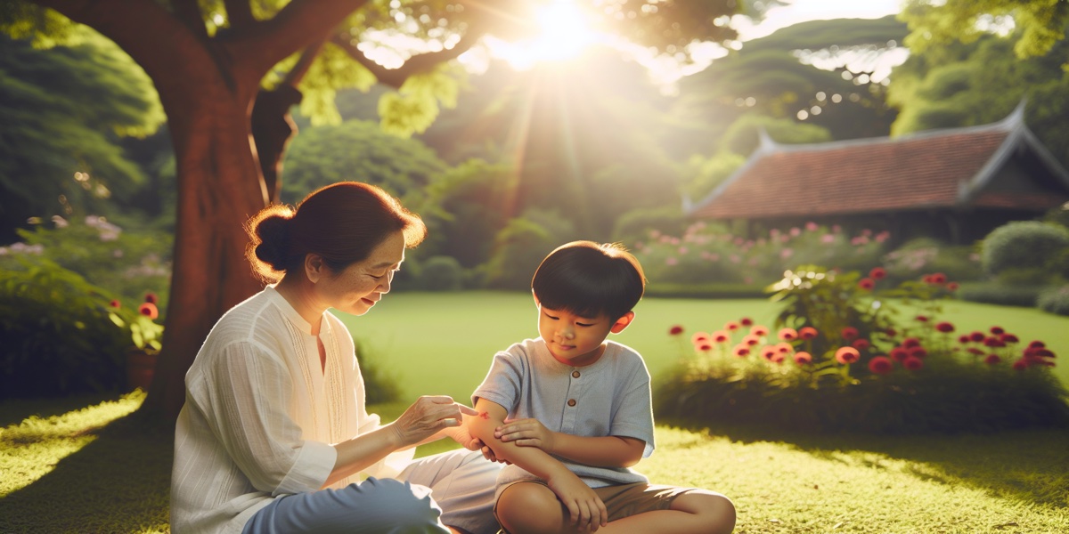 子どもの虫刺され対処法|蚊・ハチ・毛虫の応急処置と感染防止を小児科医が解説