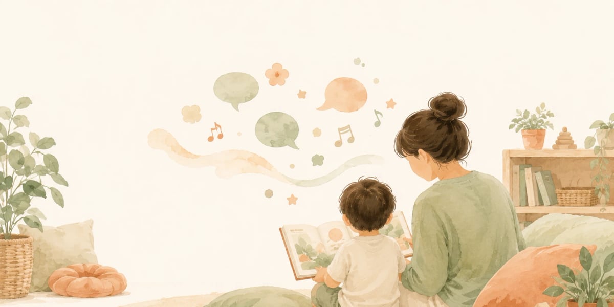 ことばの発達|1歳半〜2歳の語彙爆発と年齢別の目安、遅れが気になるとき