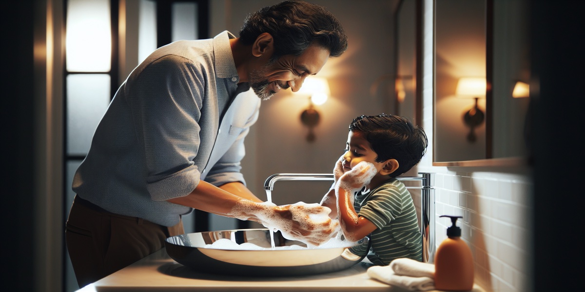 子どもの日焼け止めの落とし方｜石けんで落ちる？お湯で落ちる？正しい洗い方